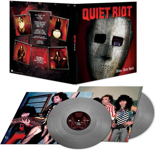 Quiet Riot - Alive & Well (Silver Vinyl, Deluxe Edition, Gatefold, Remastered) - 889466287015 - LP's - Yellow Racket Records