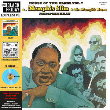 Canned Heat / Memphis Slim - Memphis Heat (Transulcent Brown Vinyl, RSD Black Friday 2021)