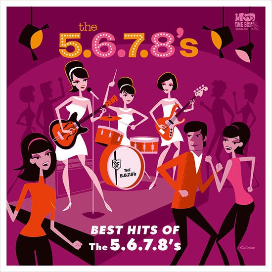5.6.7.8's, The – Best Hits Of The 5.6.7.8's (Pre-Loved) - NM - 5.6.7.8's, The – Best Hits Of The 5.6.7.8's - LP's - Yellow Racket Records