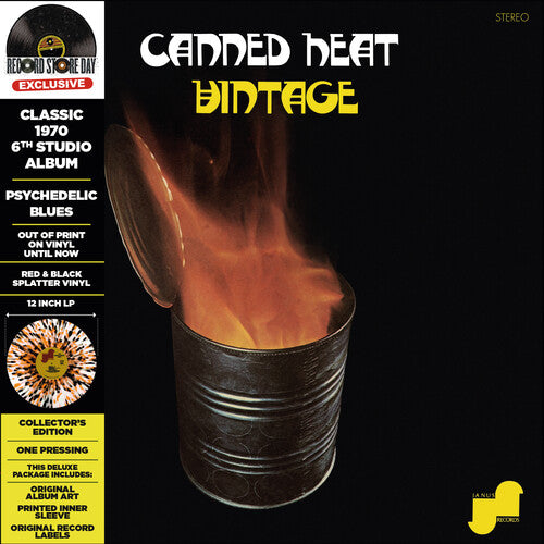 Canned Heat - Vintage (Red, Black Splatter Vinyl, RSD 2023)