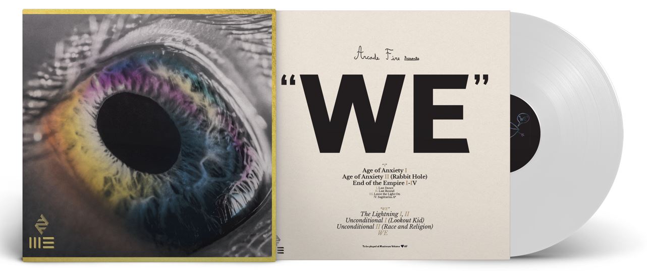 Arcade Fire - WE (180 Gram, White Vinyl, Gatefold, Poster)