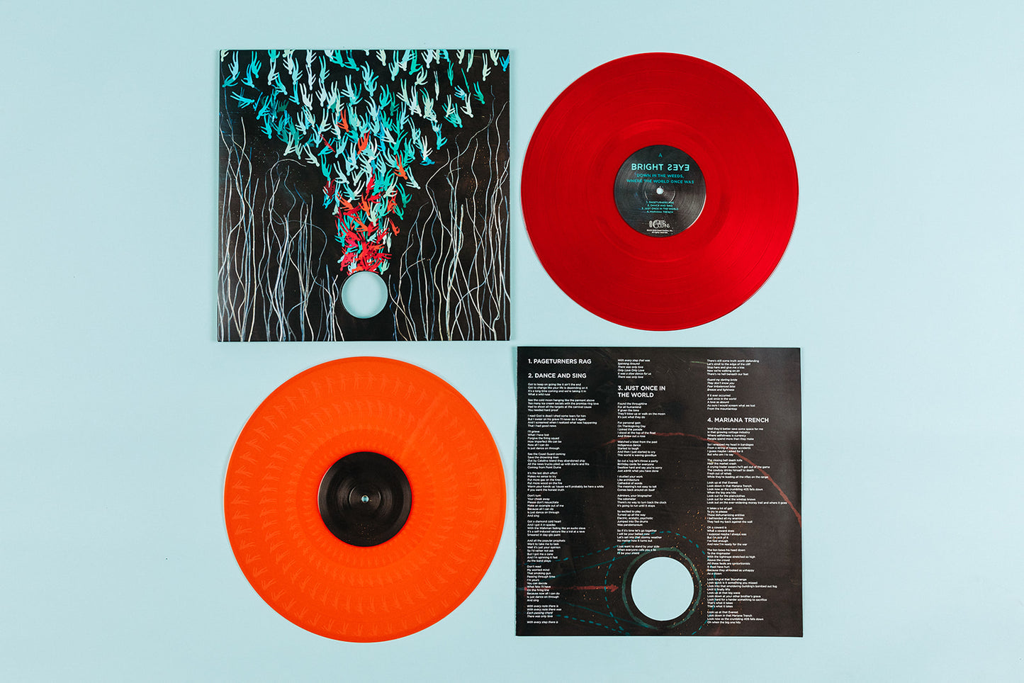 Bright Eyes - Down in the Weeds, Where the World Once Was (Red/Orange Vinyl)