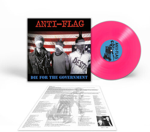 Anti-Flag - Die For The Government (Semi-Transparent Neon Pink Vinyl)