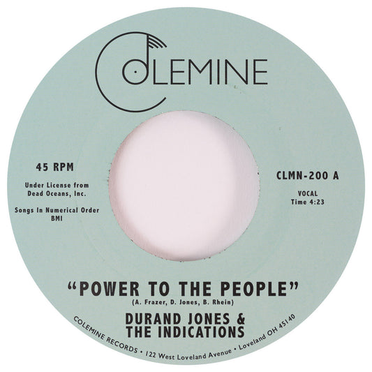 Durand Jones & the Indications - Power to the People (7" Single)