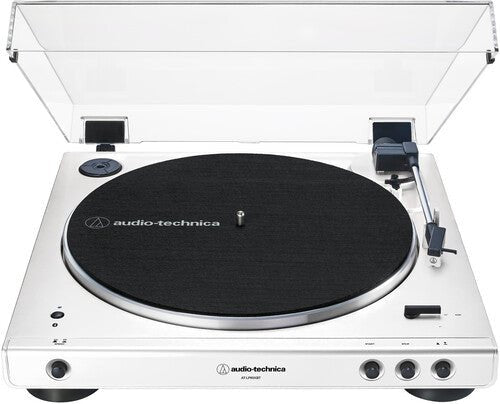 Audio Technica AT-LP60XBT-WW Turntable (Bluetooth, Fully Automatic, White) - 4961310154981 - Turntable Equipment - Yellow Racket Records