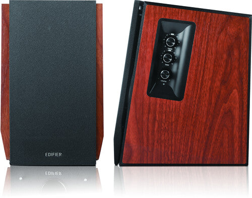 Edifier - R1700BTs Powered Bluetooth 5.0 Wireless Bookshelf Speakers (66 Watts, Brown, 2 Speakers)