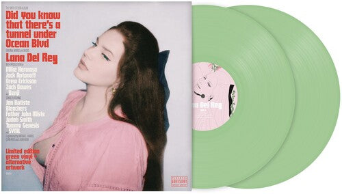 Del Rey, Lana - Did You Know That There's A Tunnel Under Ocean Blvd (Indie Exclusive, Limited Edition, Green Vinyl)