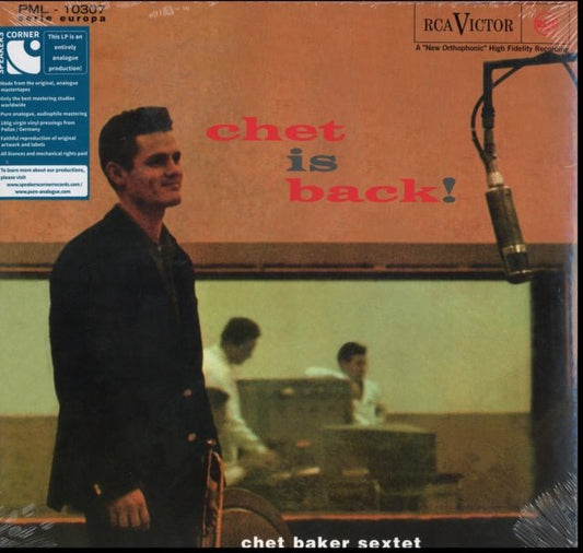 Baker, Chet - Chet Is Back (Speakers Corner, 180 Gram) - 4260019712363 - LP's - Yellow Racket Records