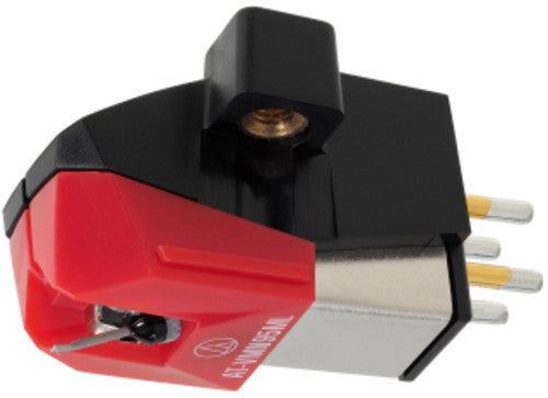 Audio-Technica - VM95ML Dual Moving Magnet Cartridge with Microlinear Stylus (Black/Red)