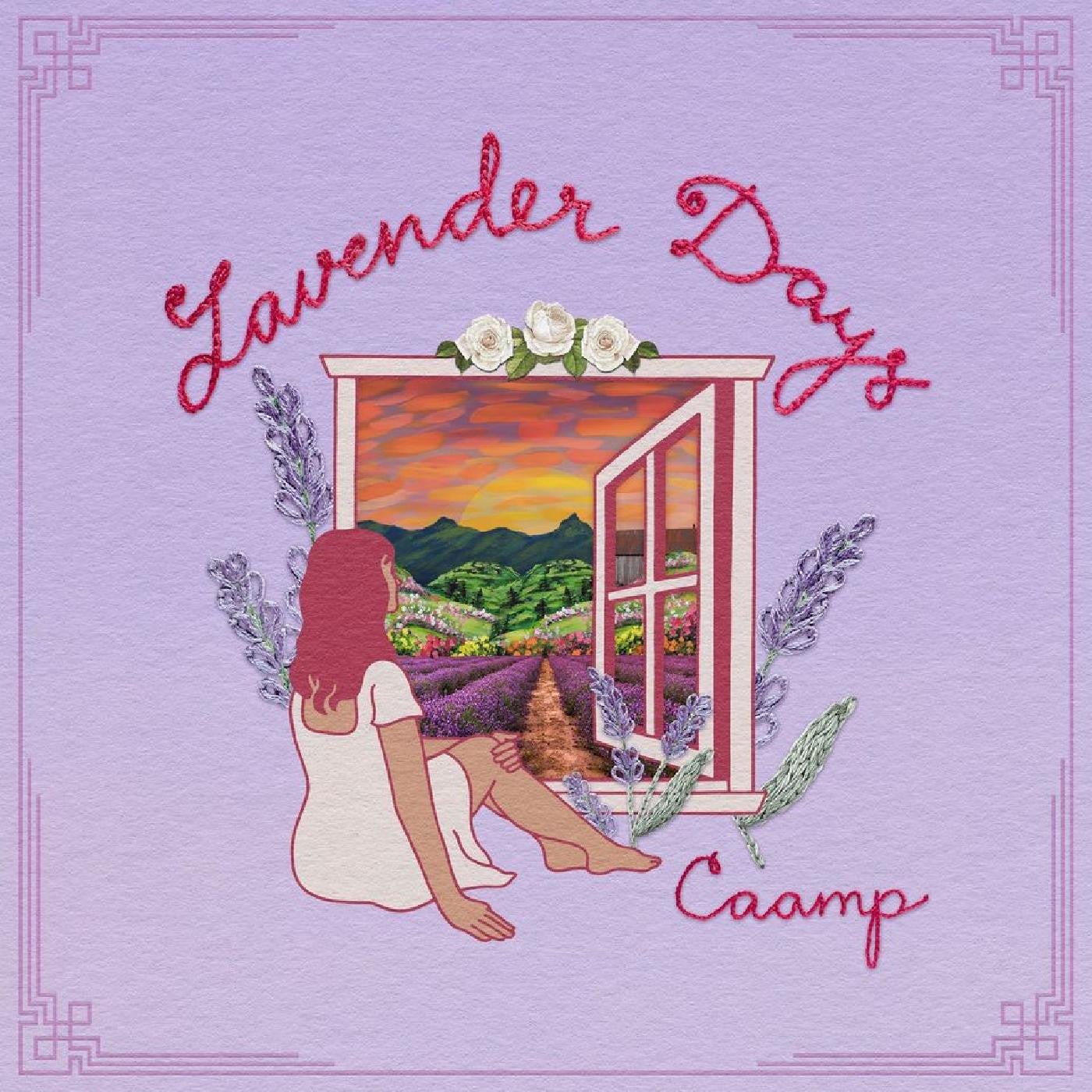 Caamp - Lavender Days (Pink and Purple Galaxy Swirl Vinyl) - 810090090542 - LP's - Yellow Racket Records