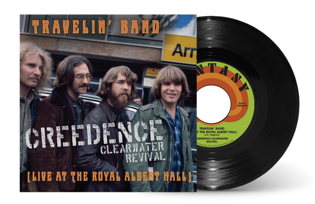 CCR (Creedence Clearwater Revival) - Travelin' Band (Live At Royal Albert Hall, 1970) (RSD 2022) - 888072401815 - LP's - Yellow Racket Records
