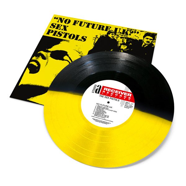 Sex Pistols - No Future UK (IEX) (Yellow & Black Vinyl) - 819514012153 - LP's - Yellow Racket Records