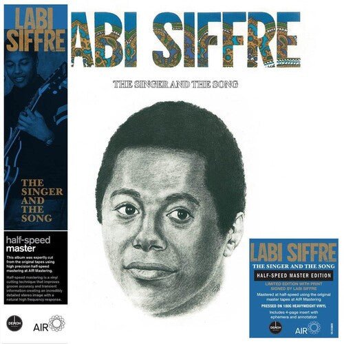 Siffre, Labi - Singer & The Song (Half-Speed Master, 180 Gram, Black Vinyl w/ Autographed Print) - 5014797910782 - LP's - Yellow Racket Records