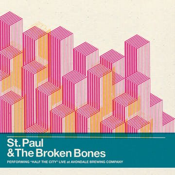 St. Paul & The Broken Bones - Half The City Live (Gatefold, Limited Edition) (RSD 2021) - 616948917548 - LP's - Yellow Racket Records