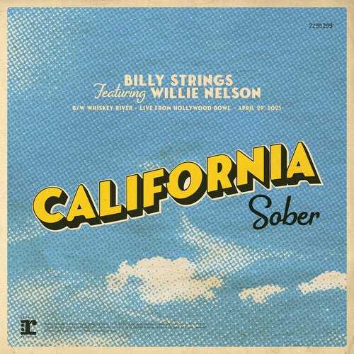 Strings, Billy - California Sober (Feat. Willie Nelson) (RSD Black Friday 2023) - 093624853077 - LP's - Yellow Racket Records