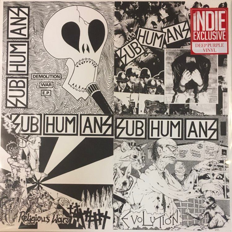 Subhumans - EP-LP (Indie Exclusive, Purple) - 810096651853 - LP's - Yellow Racket Records