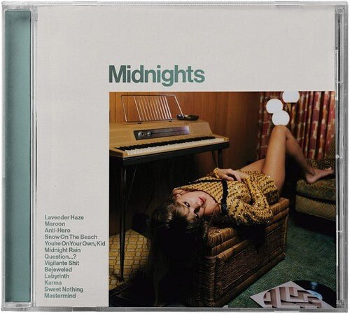 Swift, Taylor - Midnights (Jade Green CD) - 602445790104 - CD's - Yellow Racket Records