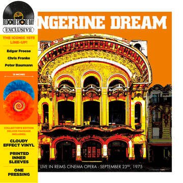 Tangerine Dream - Live At Reims Cinema Opera (Sept. 23rd 1975, RSD 2022) - 3700477834944 - LP's - Yellow Racket Records