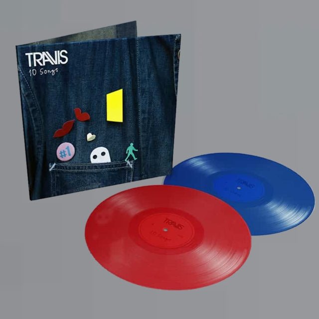 Travis - 10 Songs (Colored Vinyl, Blue, Deluxe Edition, Indie Exclusive) - 4050538619898 - LP's - Yellow Racket Records
