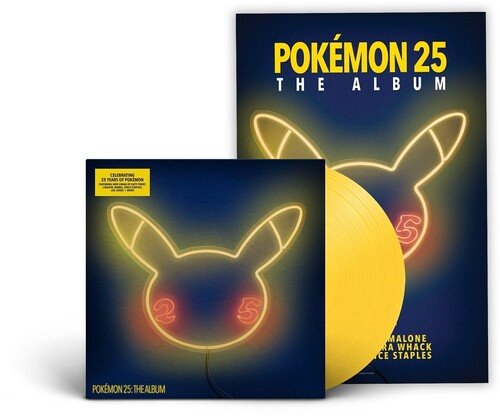 Various Artists - Pokemon 25: The Album (Yellow Vinyl) - 602438484089 - LP's - Yellow Racket Records