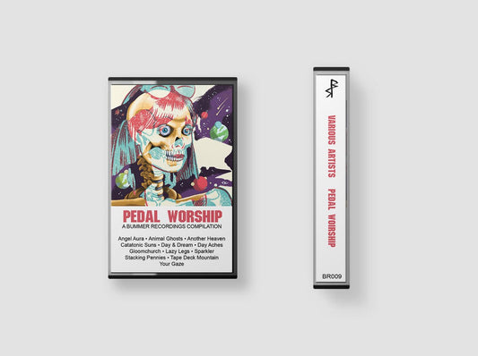 Various - Pedal Worship: A Bummer Recordings Compilation (Cassette) - N - Various - Pedal Worship: A Bummer Recordings Compilation (Cassette) - Cassettes - Yellow Racket Records