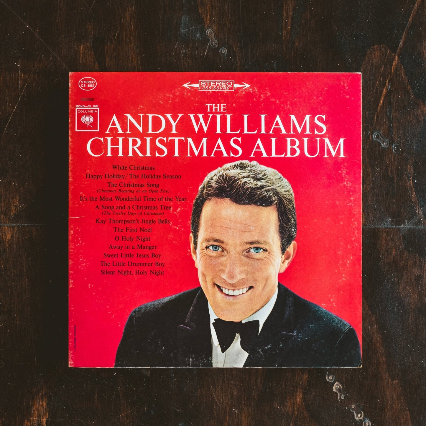 Williams, Andy - The Andy Williams Christmas Album (Pre-Loved) - G-Williams, Andy - Andy Williams Christmas Album - LP's - Yellow Racket Records
