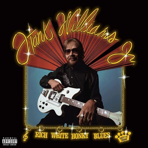 Williams, Hank Jr - Rich White Honky Blues (Poster) - 888072418547 - LP's - Yellow Racket Records
