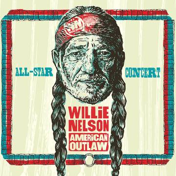 Willie Nelson American Outlaw / Various - Willie Nelson American Outlaw / Various (RSD 2021) - 818914027750 - LP's - Yellow Racket Records