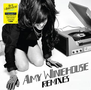 Winehouse, Amy - Remixes (Blue, Colored Vinyl, 180 Gram, Yellow Vinyl) (RSD 2021) - 602435427508 - LP's - Yellow Racket Records