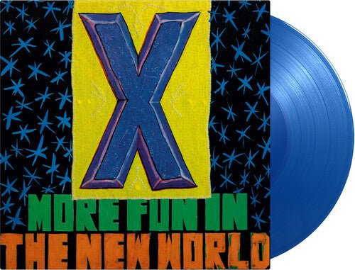 X - More Fun In The New World (Limited, 180 Gram, Translucent Blue Vinyl, Holland, Music on Vinyl) - 8719262026872 - LP's - Yellow Racket Records