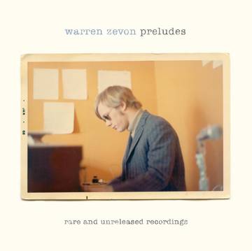 Zevon, Warren - Preludes (W/ Book, Blue, Colored Vinyl) (RSD 2021) - 607396549016 - LP's - Yellow Racket Records