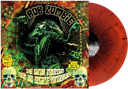 Zombie, Rob - Lunar Injection Kool Aid Eclipse Conspiracy (Ox Blood & Orange Swirl w/ Black Splatter) - 727361581183 - LP's - Yellow Racket Records